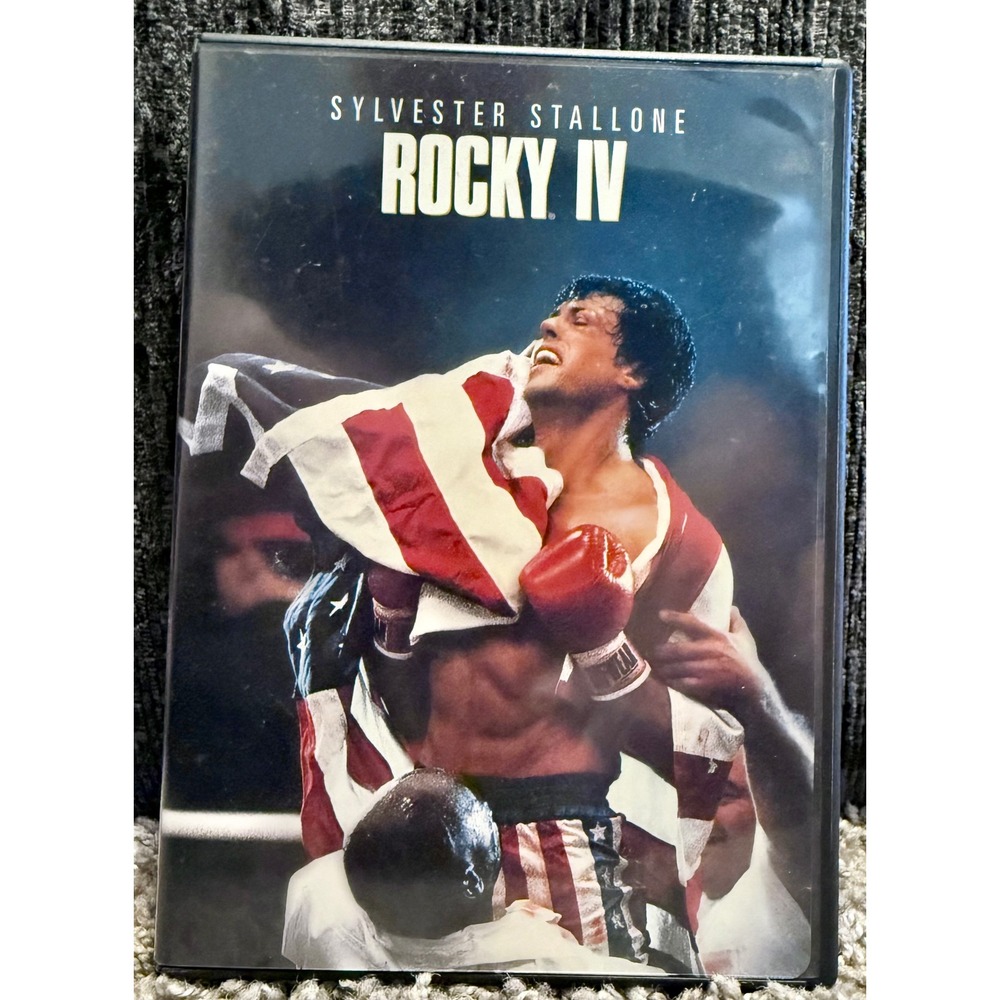 MGM Rocky IV DVD Movie Sylvester Stallone PG Excellent Widescreen 2001